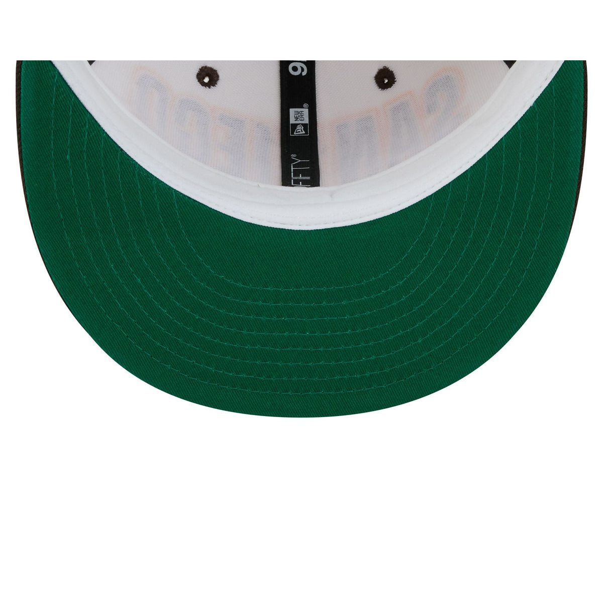 San Diego Padres Classic Stacked Chrome 9FIFTY Snapback Hat