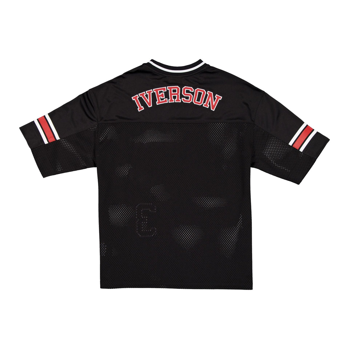 Philadelphia 76ers Hardwood Classics Allen Iverson Mesh Oversized T-Shirt