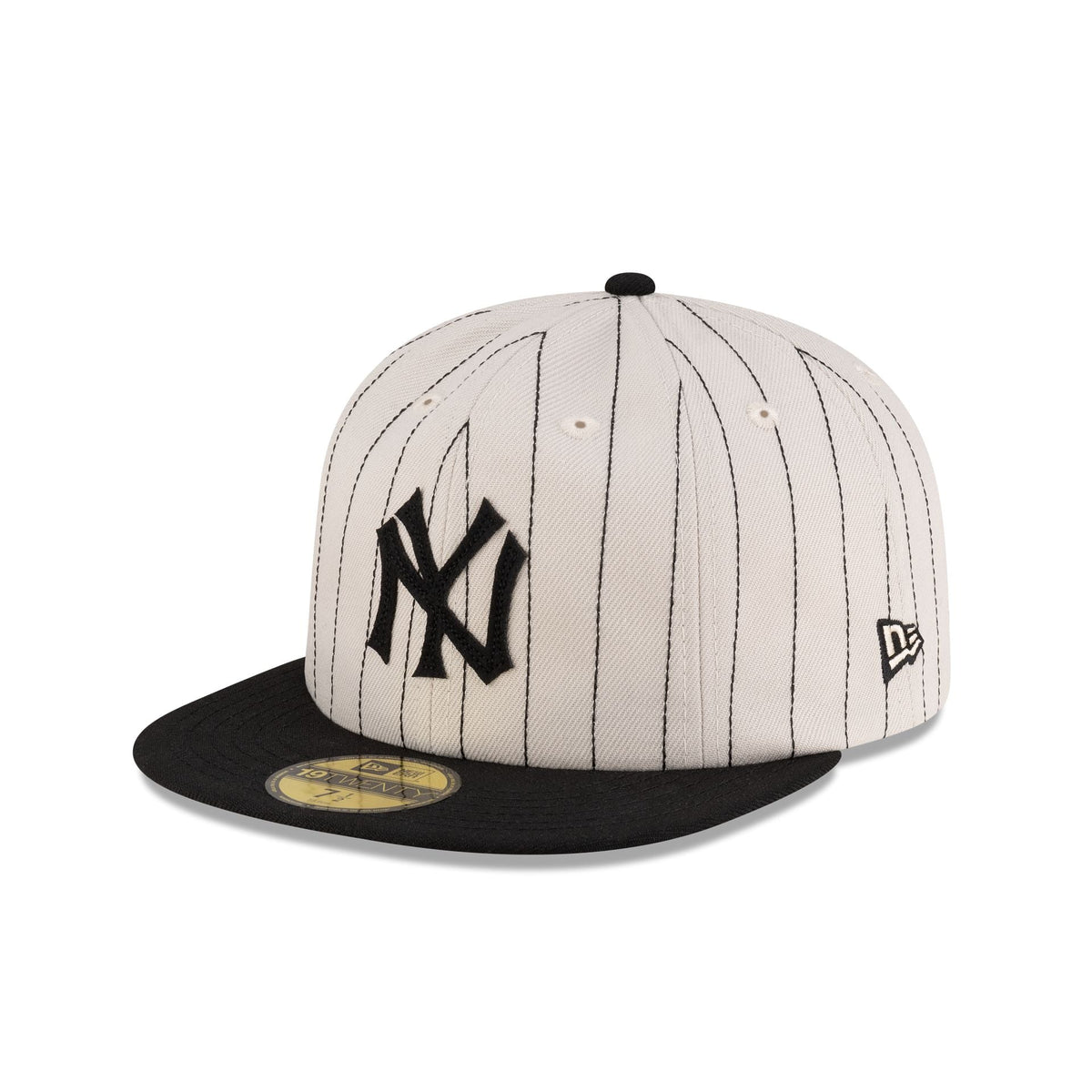 New York Yankees Chrome Pinstripe 19TWENTY Fitted Hat