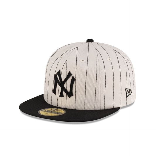 New York Yankees Chrome Pinstripe 19TWENTY Fitted Hat