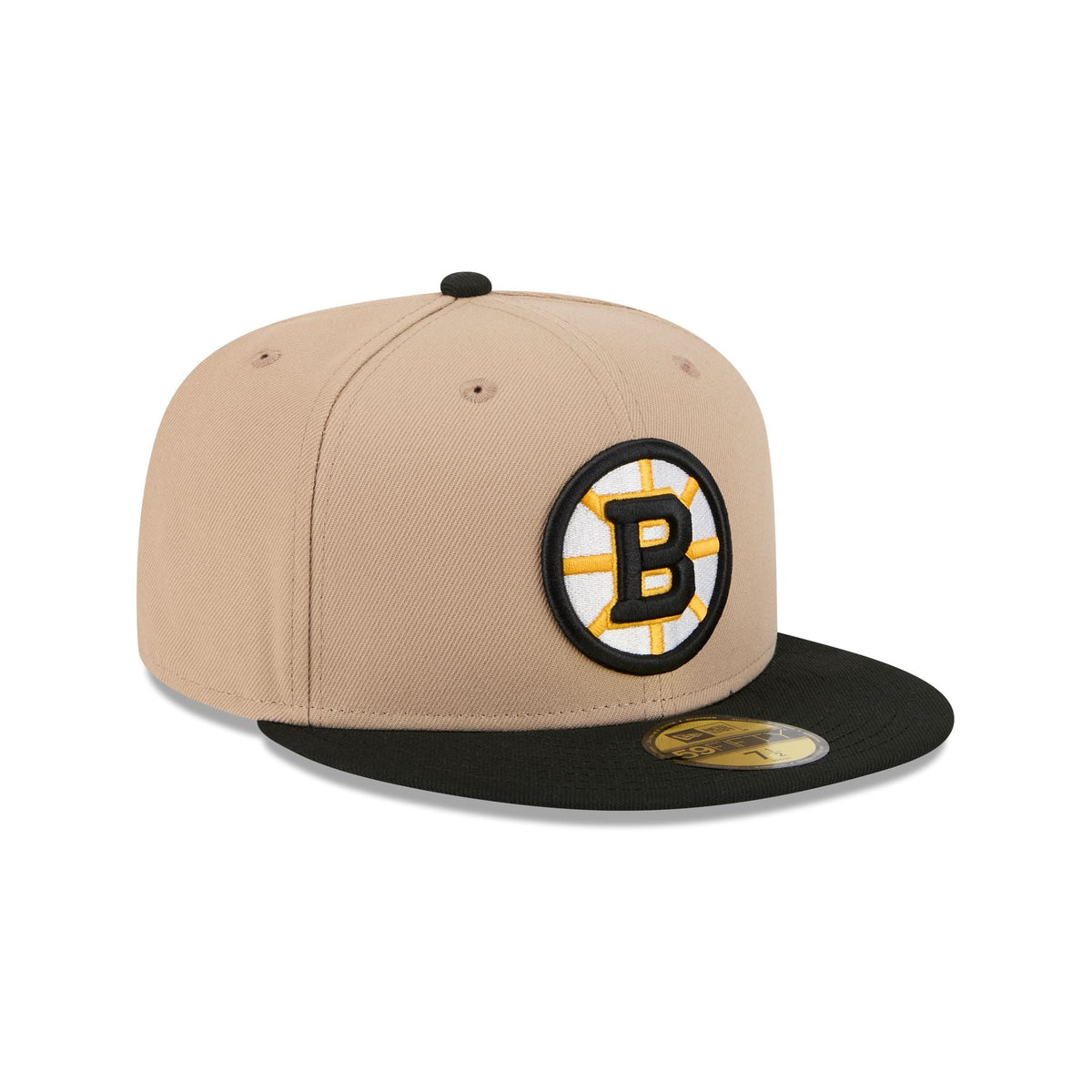 Boston Bruins Camel 59FIFTY Fitted Hat