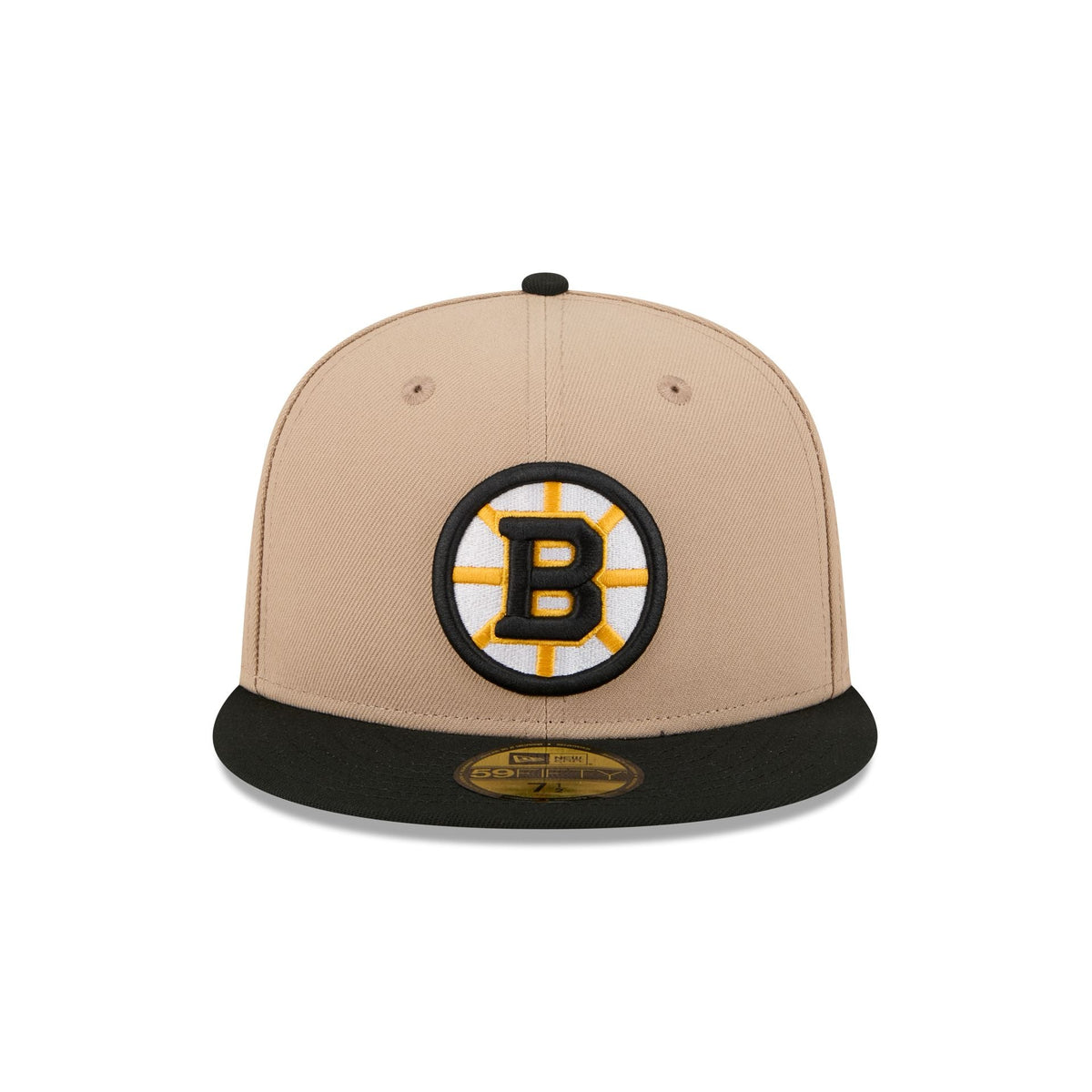 Boston Bruins Camel 59FIFTY Fitted Hat
