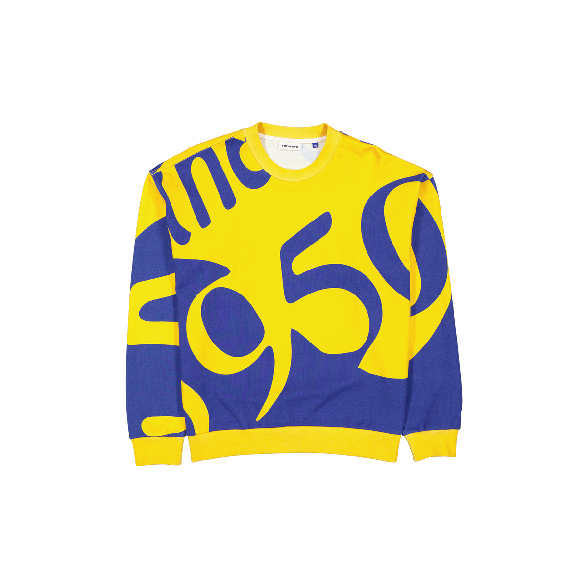 New Era Branded 59FIFTY Splitter Gold Crewneck