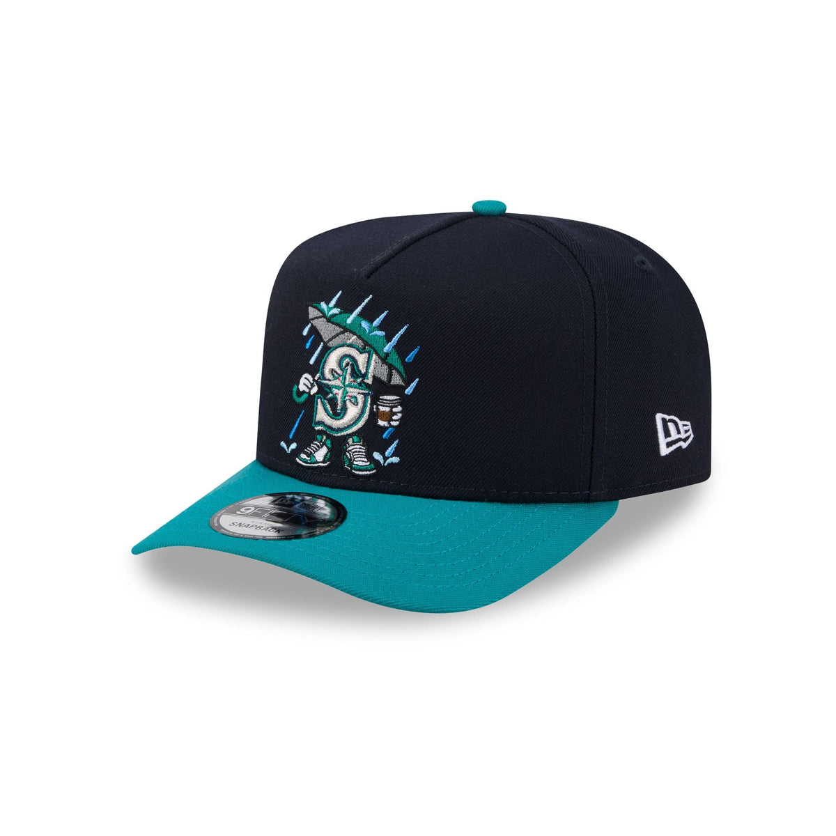 Seattle Mariners Cartoon 9FIFTY A-Frame Snapback Hat
