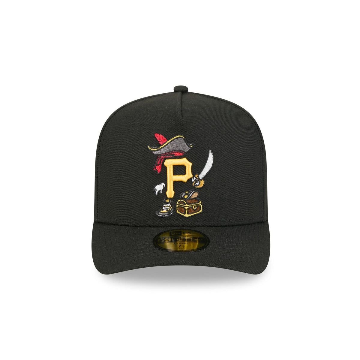 Pittsburgh Pirates Cartoon 59FIFTY A-Frame Fitted Hat