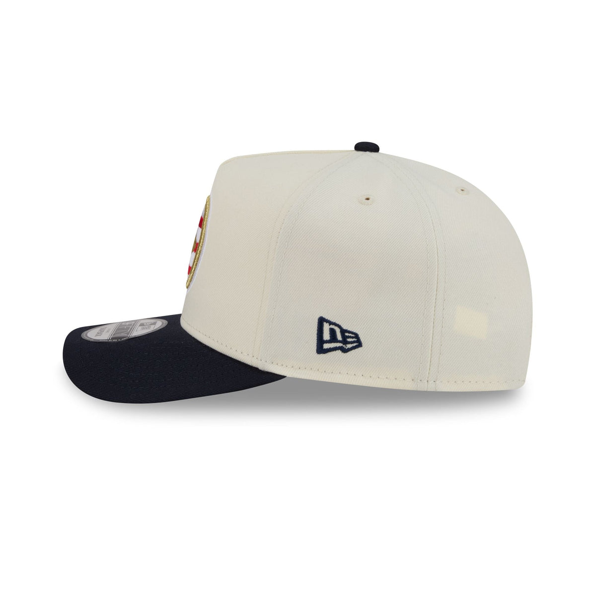 Pittsburgh Steelers Chrome White Stars and Stripes 9FIFTY A-Frame Snapback Hat