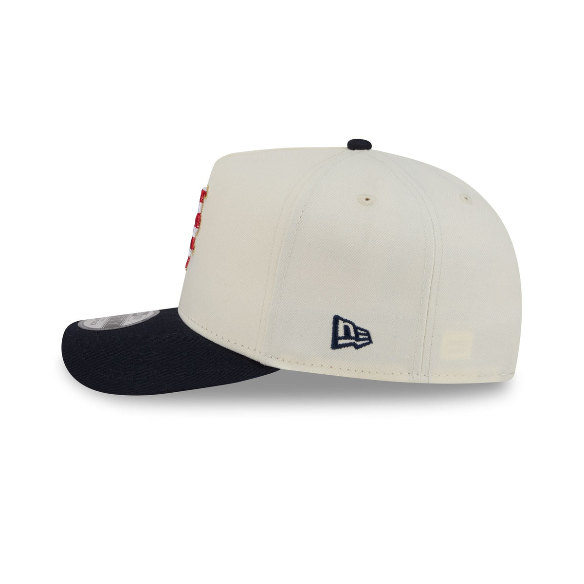 New York Mets Chrome White Stars and Stripes 9FIFTY A-Frame Snapback Hat