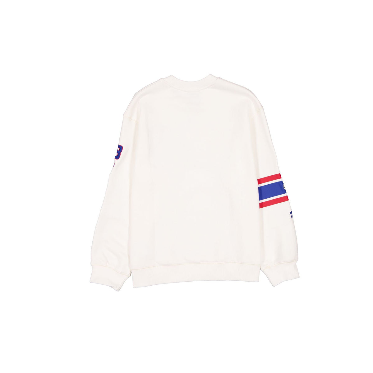 Buffalo Bills Women's Chrome White Varsity Crewneck