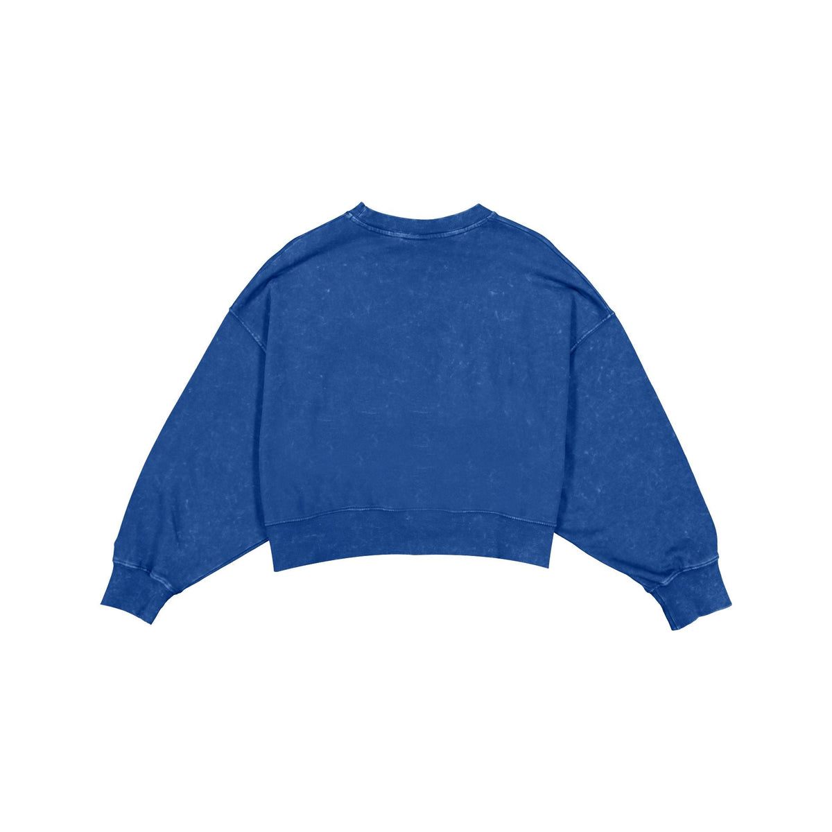 Buffalo Bills Women's Throwback Cropped Washed Crewneck