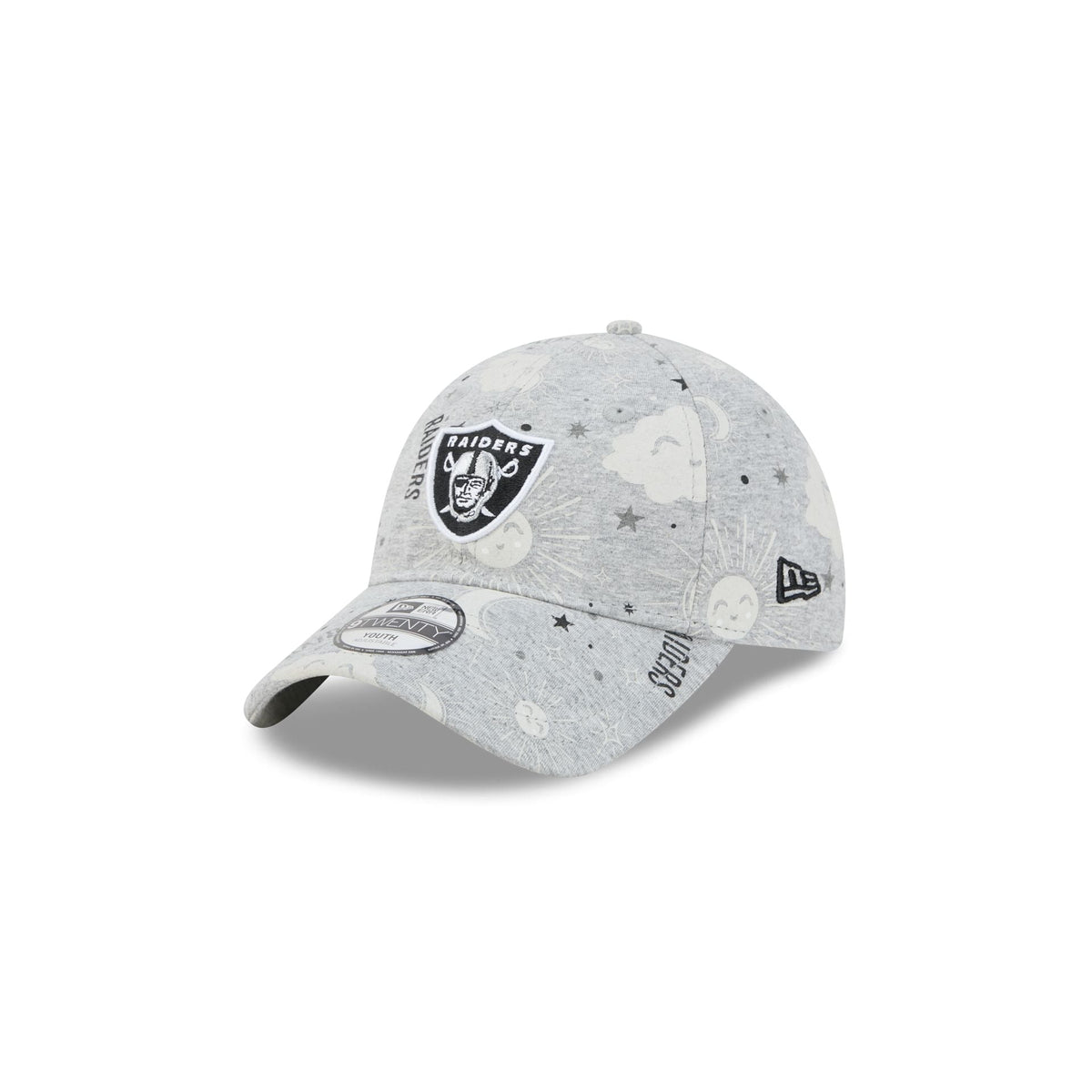 Las Vegas Raiders Kids Sky 9TWENTY Adjustable Hat