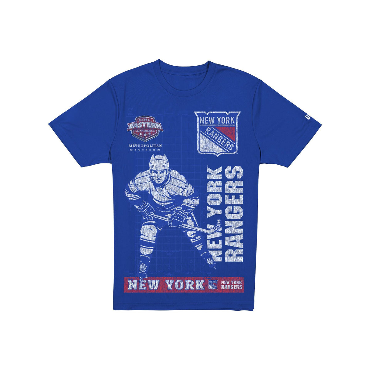 New York Rangers Sport Classics Athlete T-Shirt