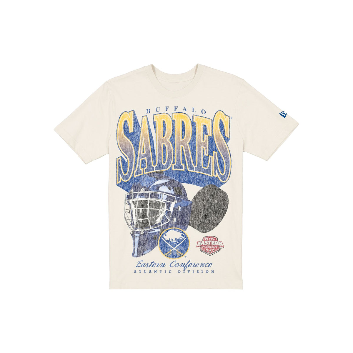 Buffalo Sabres Sport Classics Distressed Print Chrome T-Shirt