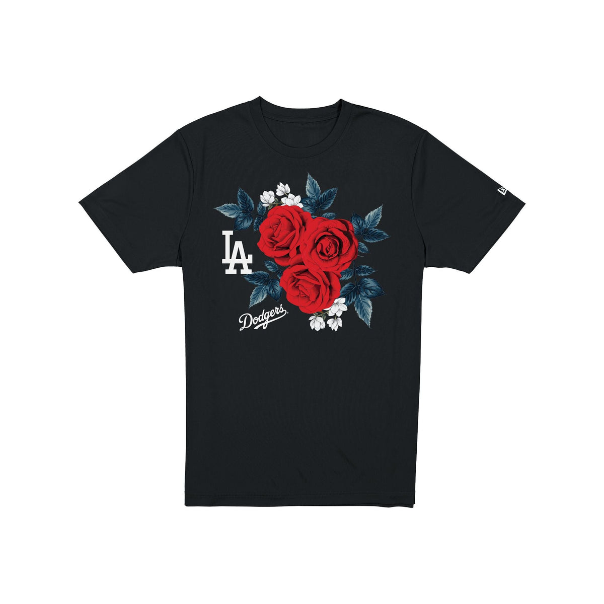 Los Angeles Dodgers Roses T-Shirt