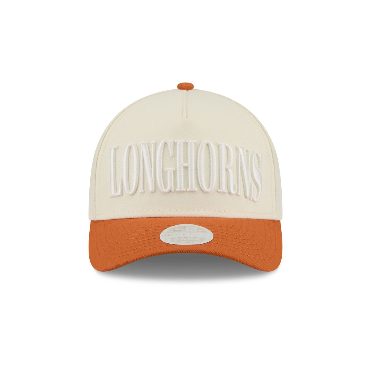 Texas Longhorns Two Tone Chrome Women's 9FORTY M-Crown A-Frame Snapback Hat