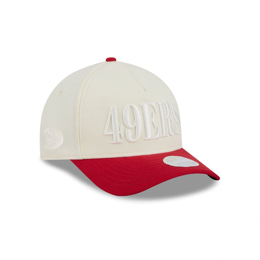 San Francisco 49ers Two Tone Chrome Women's 9FORTY M-Crown A-Frame Snapback Hat