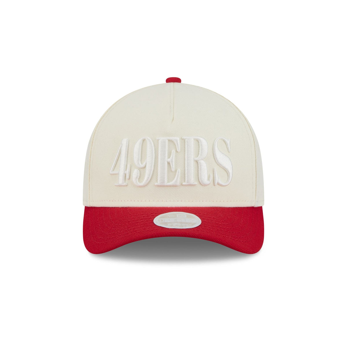 San Francisco 49ers Two Tone Chrome Women's 9FORTY M-Crown A-Frame Snapback Hat
