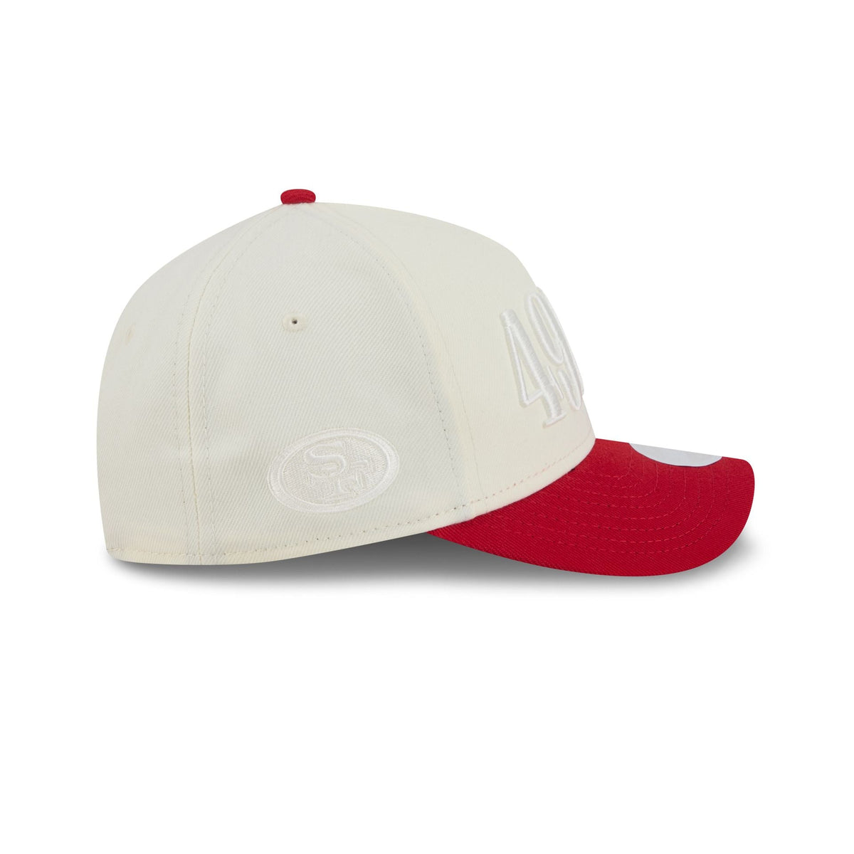 San Francisco 49ers Two Tone Chrome Women's 9FORTY M-Crown A-Frame Snapback Hat
