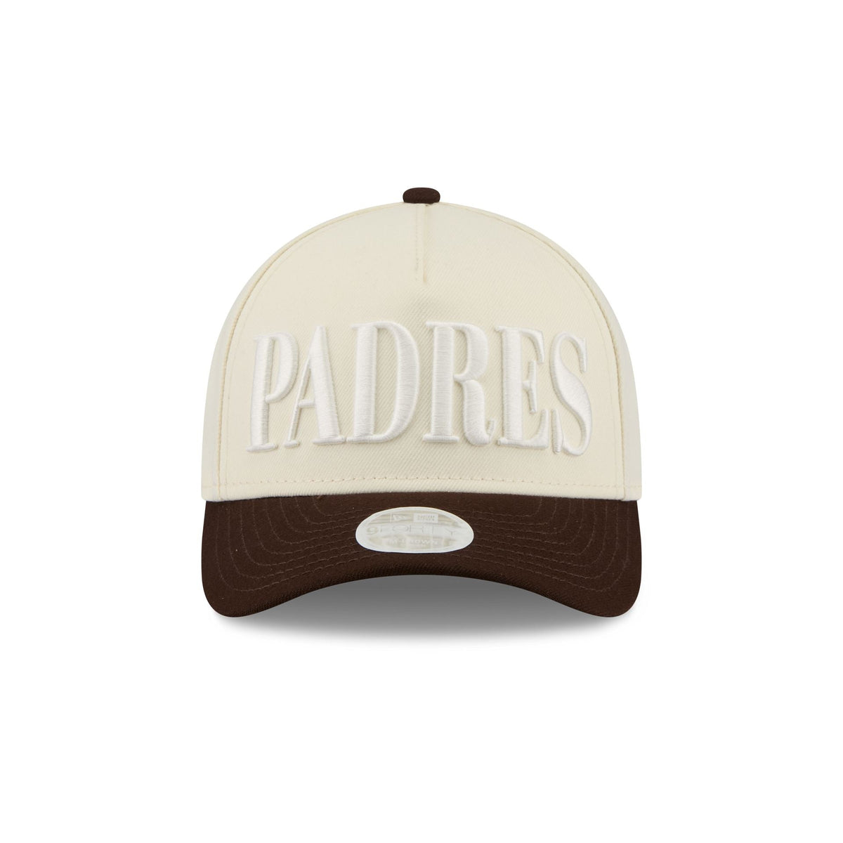 San Diego Padres Two Tone Chrome Women's 9FORTY M-Crown A-Frame Snapback Hat