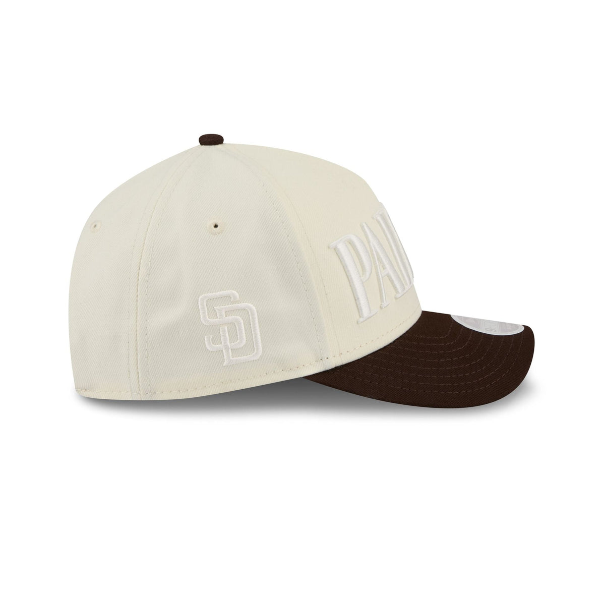 San Diego Padres Two Tone Chrome Women's 9FORTY M-Crown A-Frame Snapback Hat