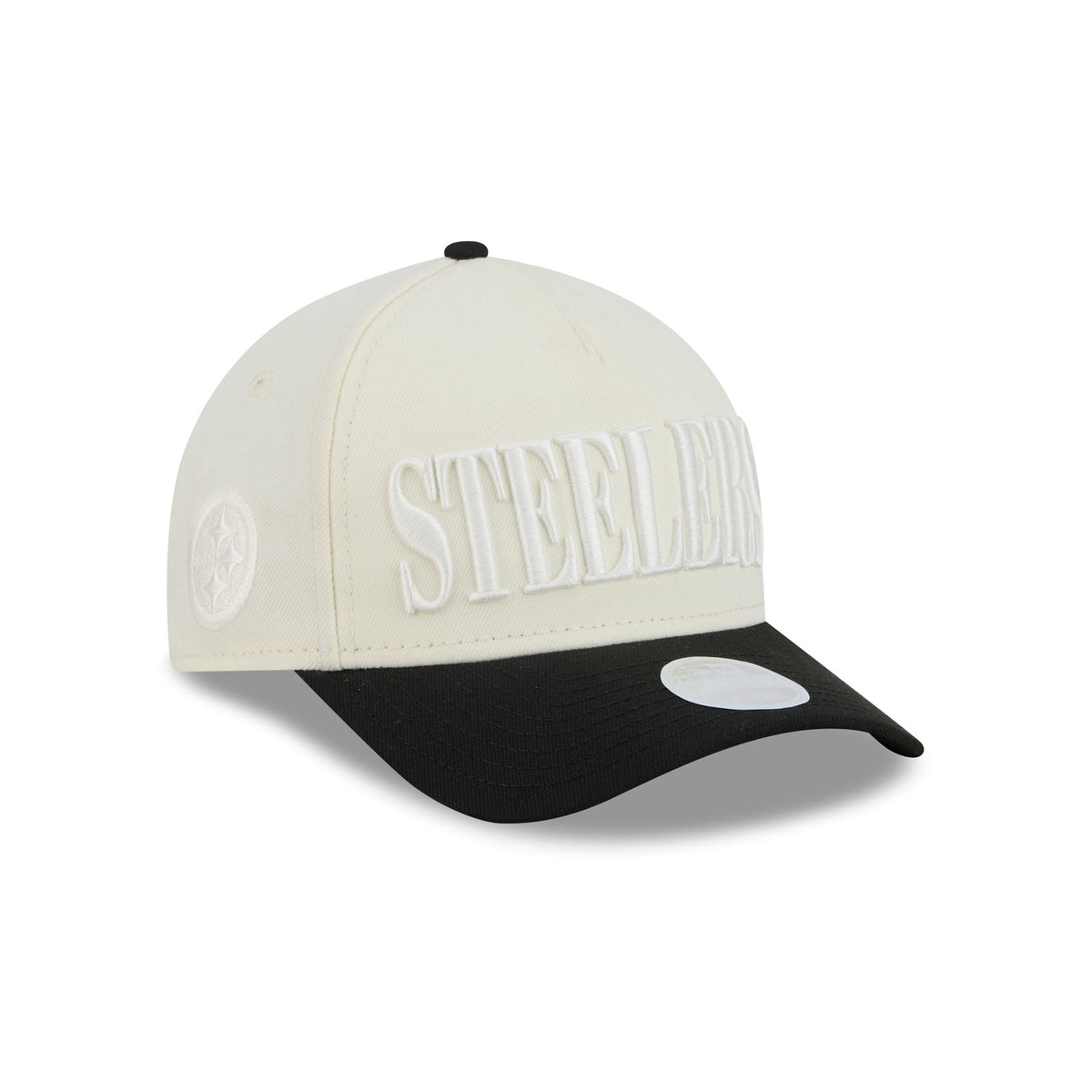 Pittsburgh Steelers Two Tone Chrome Women's 9FORTY M-Crown A-Frame Snapback Hat