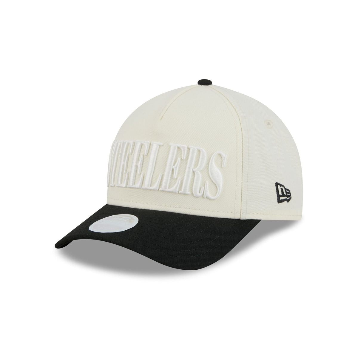 Pittsburgh Steelers Two Tone Chrome Women's 9FORTY M-Crown A-Frame Snapback Hat