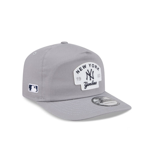 New York Yankees Felt Patch Gray 19TWENTY Snapback Hat