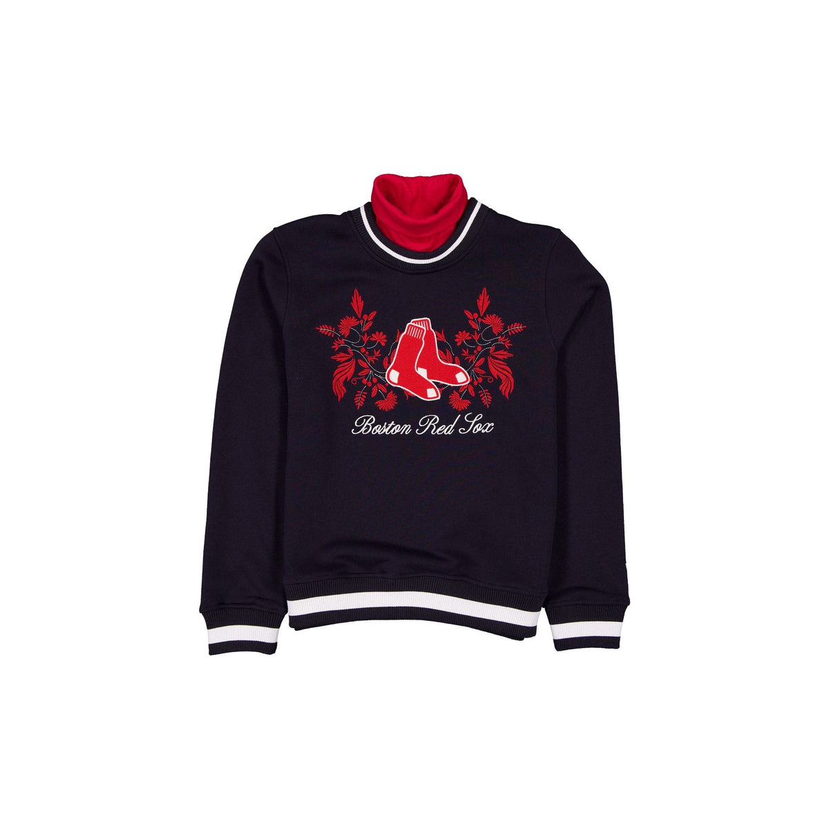 Boston Red Sox Sport Classics Women's Turtleneck Sweatshirt