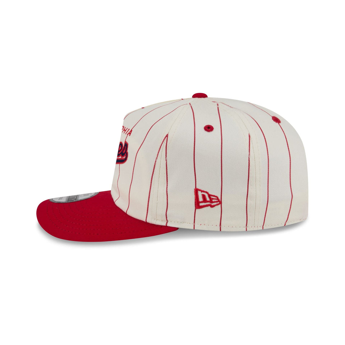 Philadelphia Phillies Chrome White Pinstripe 19TWENTY Snapback Hat