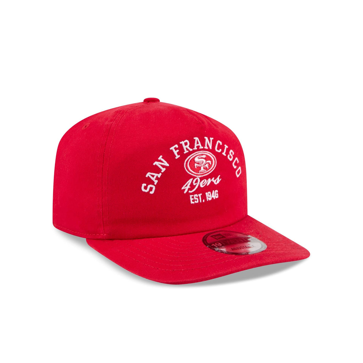 San Francisco 49ers Arched Graphic 19TWENTY Snapback Hat
