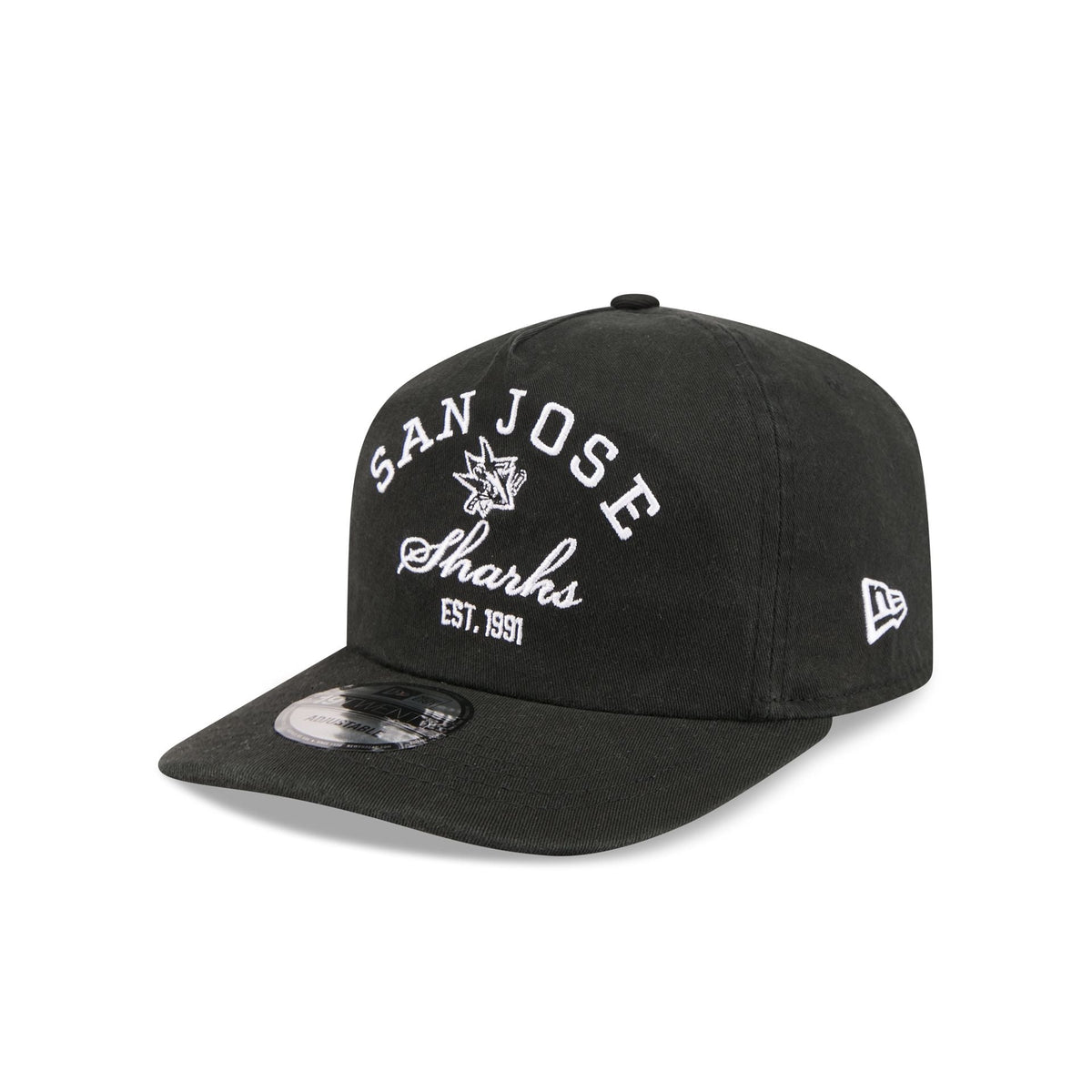 San Jose Sharks Arched Graphic 19TWENTY Snapback Hat