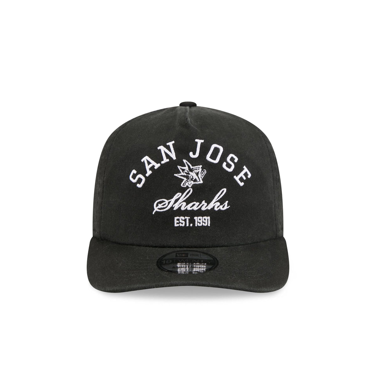 San Jose Sharks Arched Graphic 19TWENTY Snapback Hat