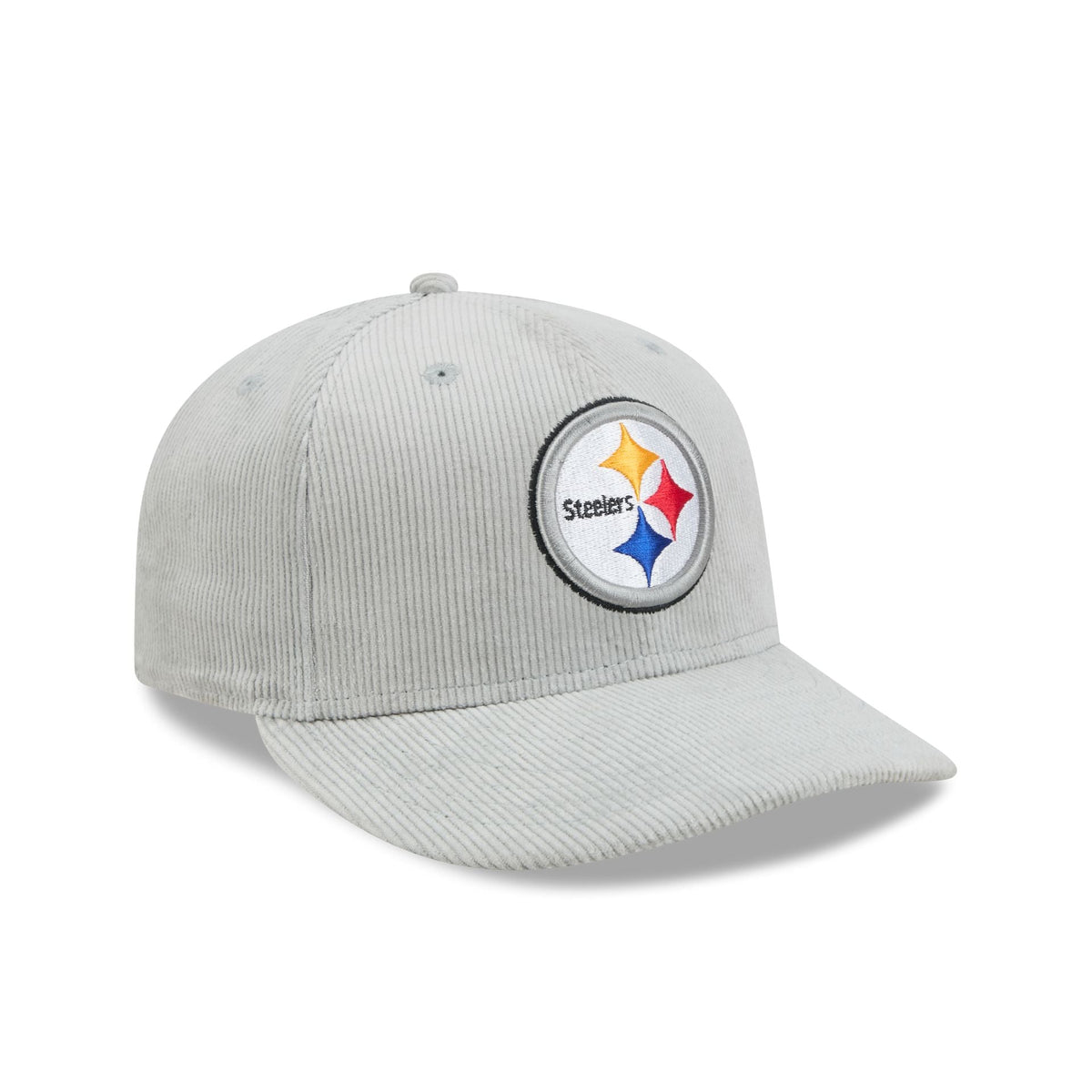 Pittsburgh Steelers Light Gray Corduroy 59FIFTY Fitted Hat
