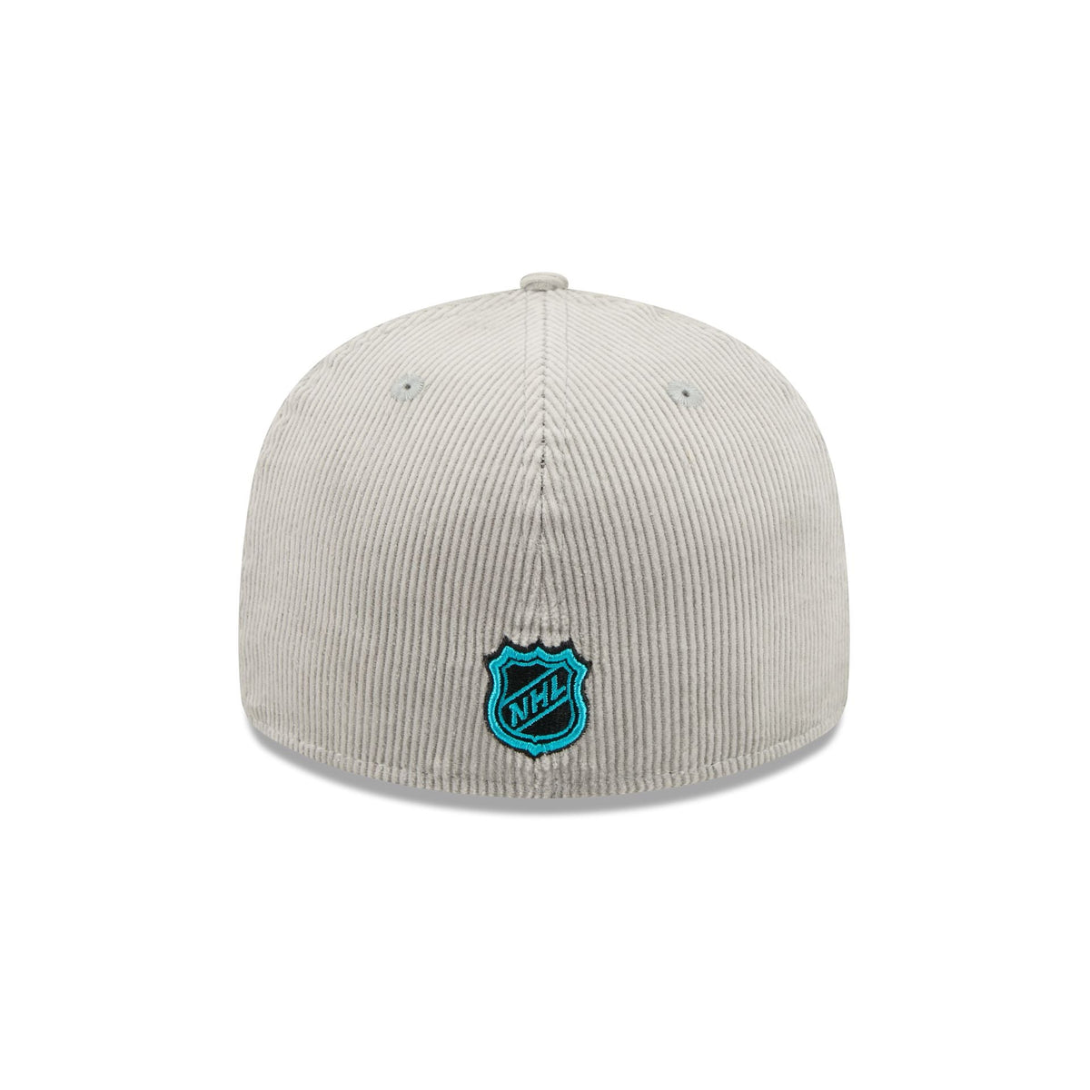 San Jose Sharks Light Gray Corduroy 59FIFTY Fitted Hat