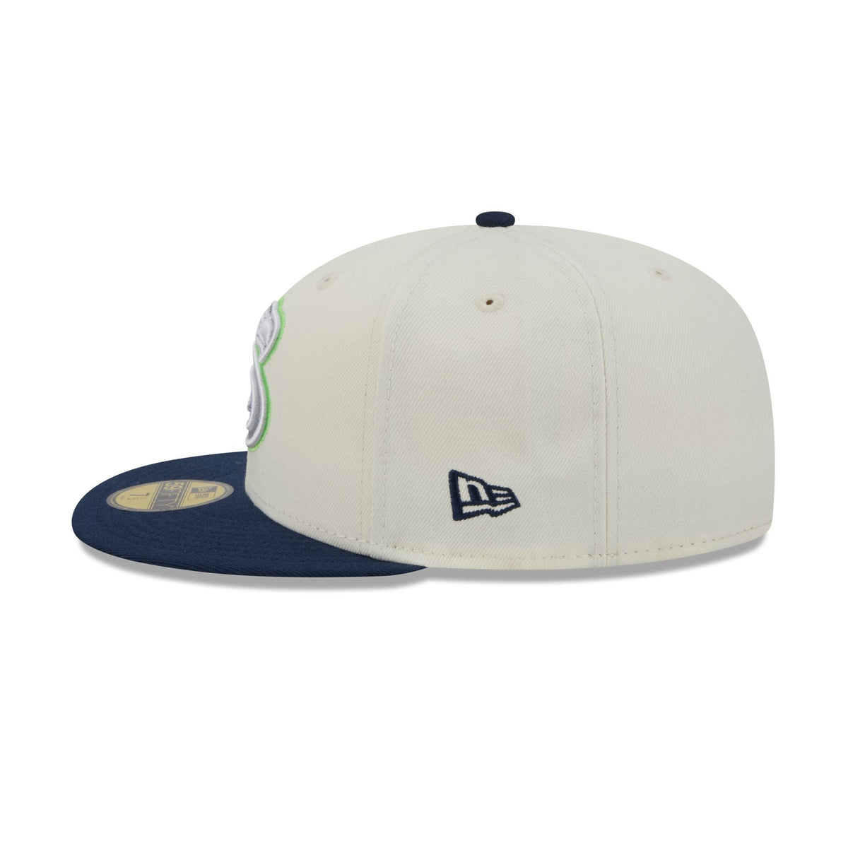 Seattle Seahawks Deceptor Chrome White 59FIFTY Fitted Hat