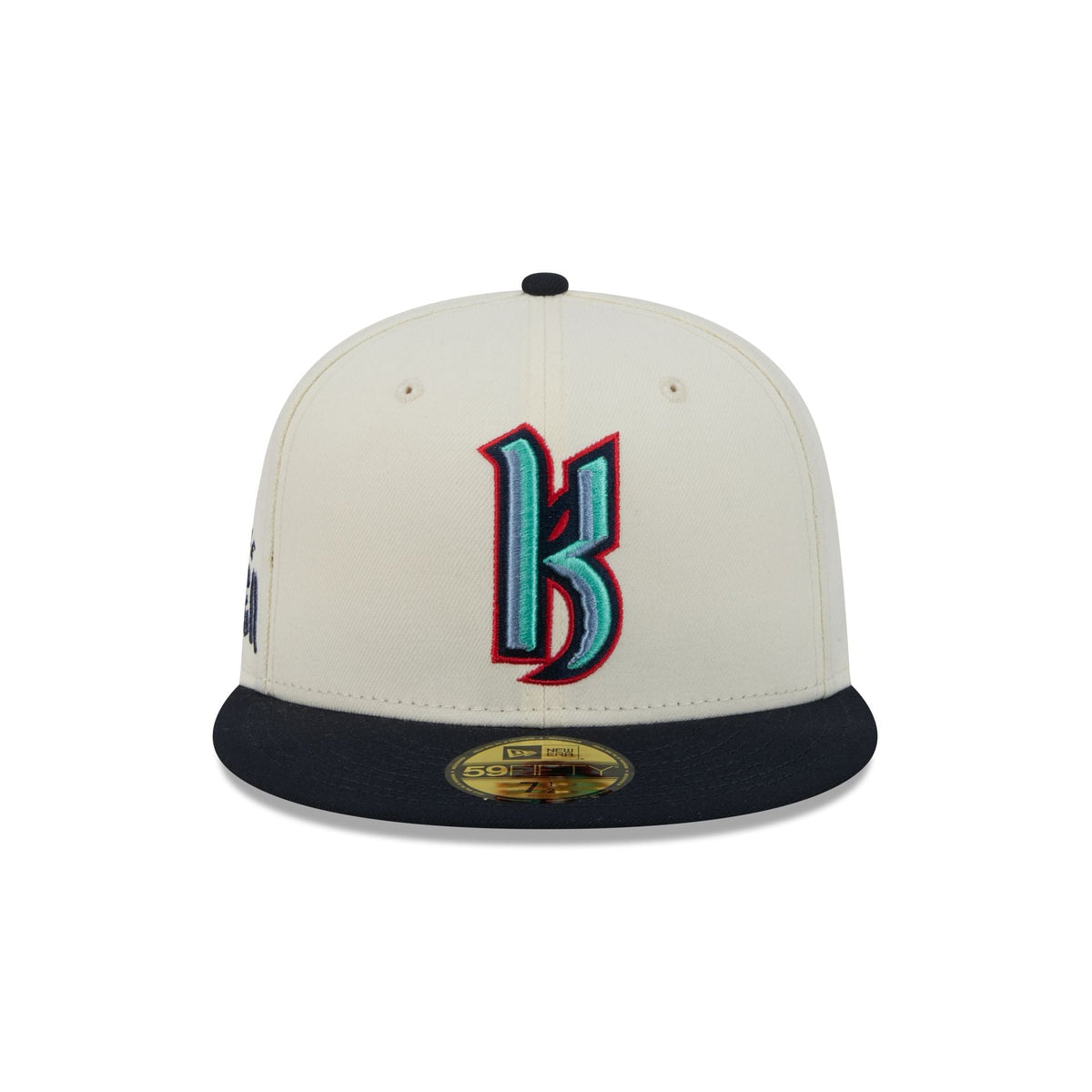Seattle Kraken Deceptor Chrome White 59FIFTY Fitted Hat