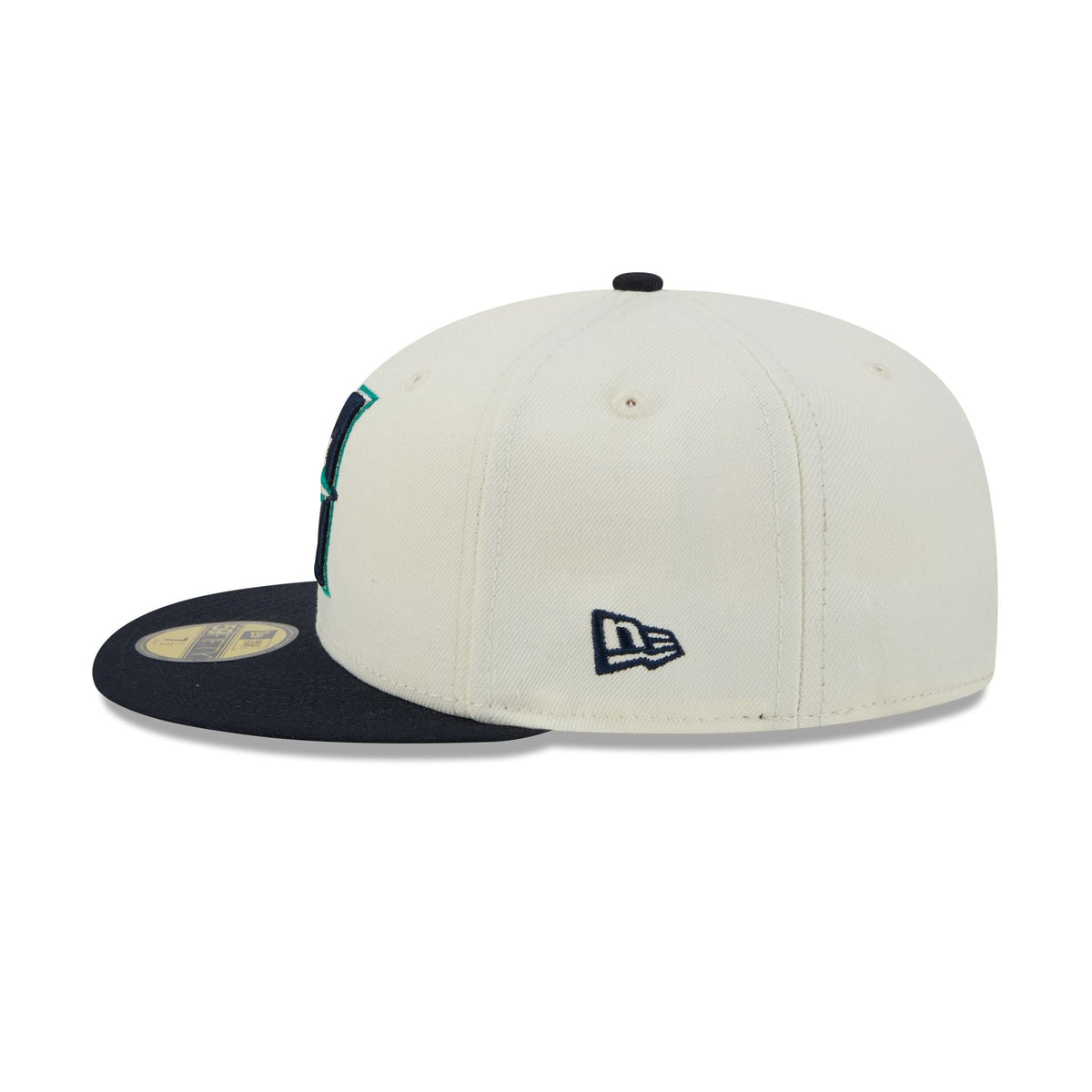 Seattle Mariners Deceptor Chrome White 59FIFTY Fitted Hat