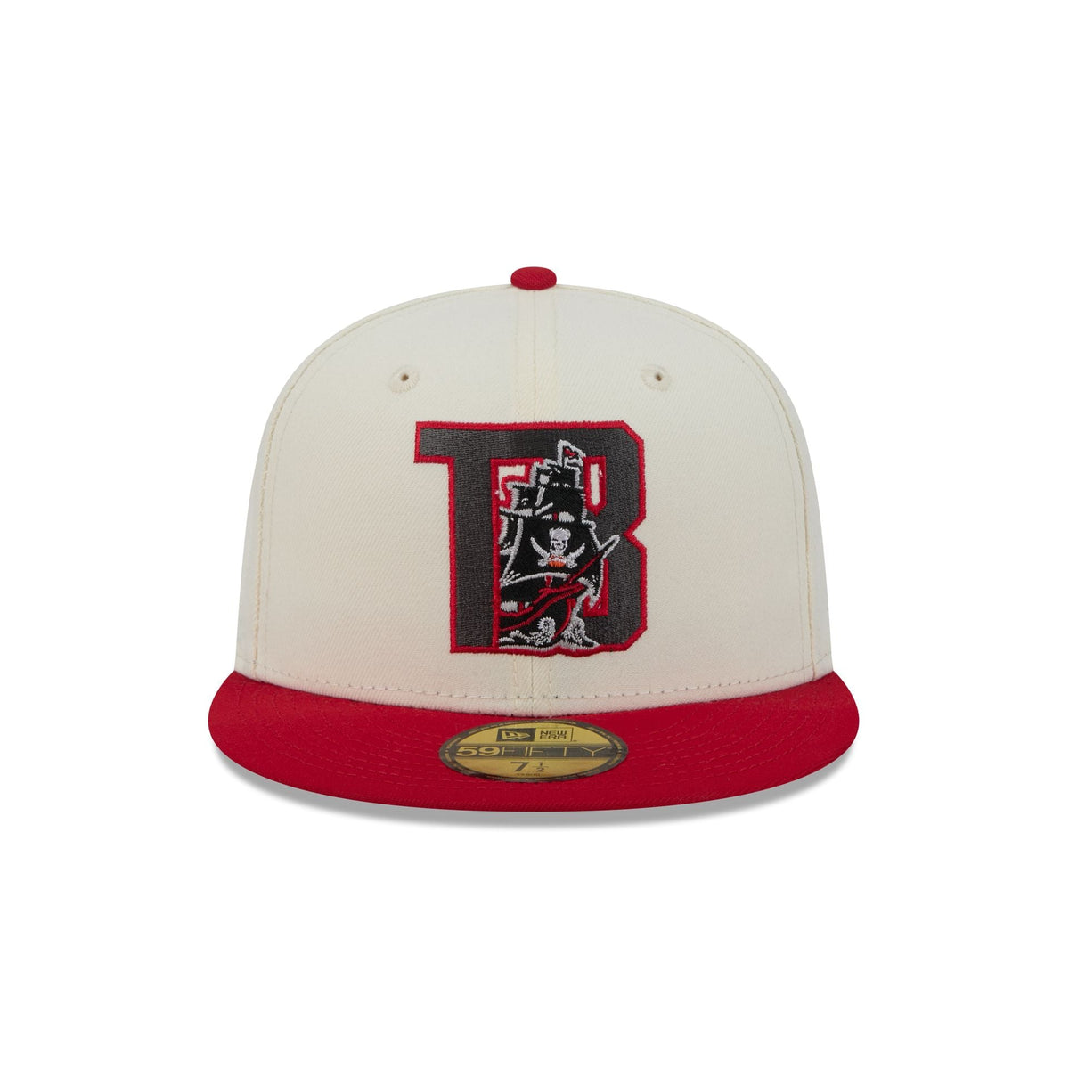 Tampa Bay Buccaneers Deceptor Chrome White 59FIFTY Fitted Hat