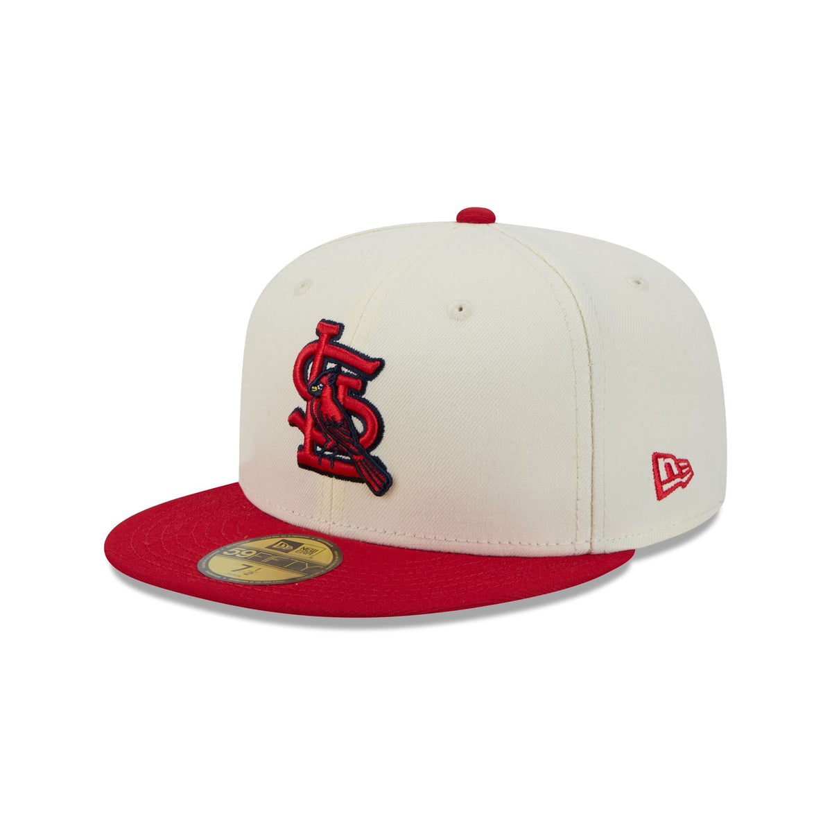 St. Louis Cardinals Deceptor Chrome White 59FIFTY Fitted Hat