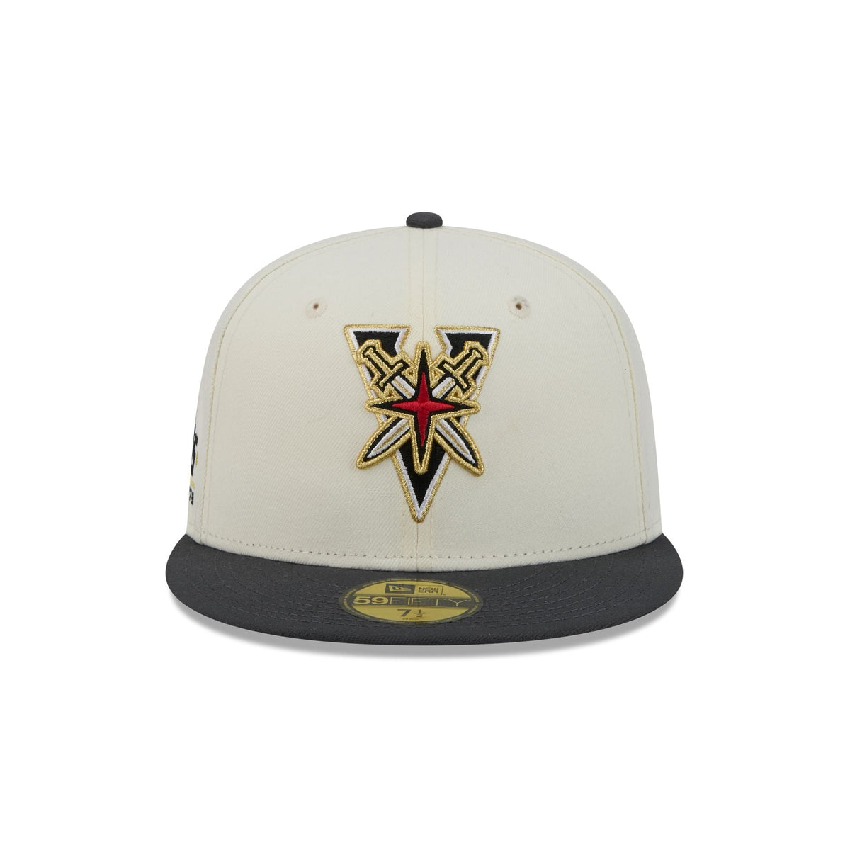 Vegas Golden Knights Deceptor Chrome White 59FIFTY Fitted Hat