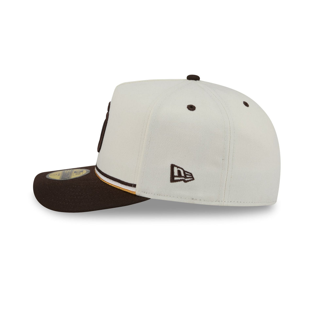 San Diego Padres Vintage Stripe 59FIFTY A-Frame Fitted Hat