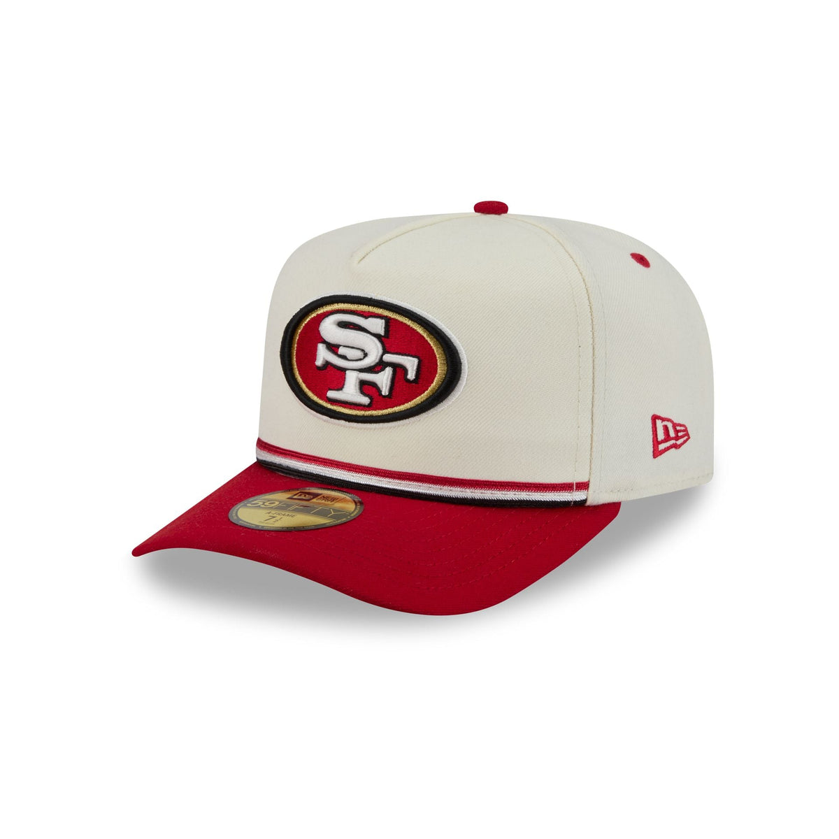 San Francisco 49ers Vintage Stripe 59FIFTY A-Frame Fitted Hat