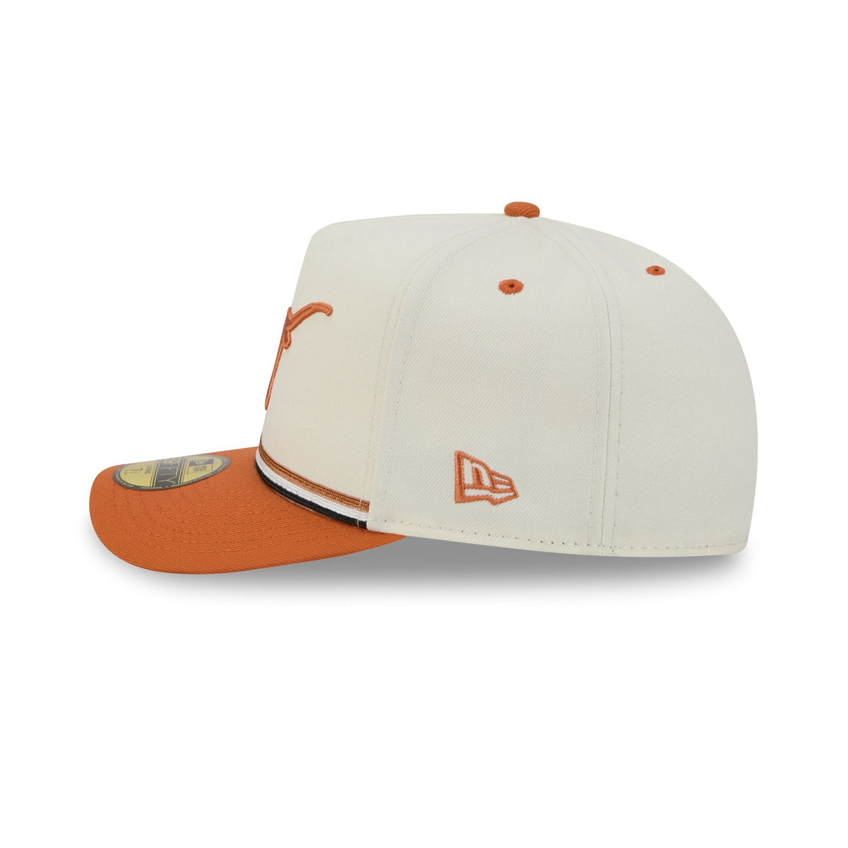 Texas Longhorns Vintage Stripe 59FIFTY A-Frame Fitted Hat