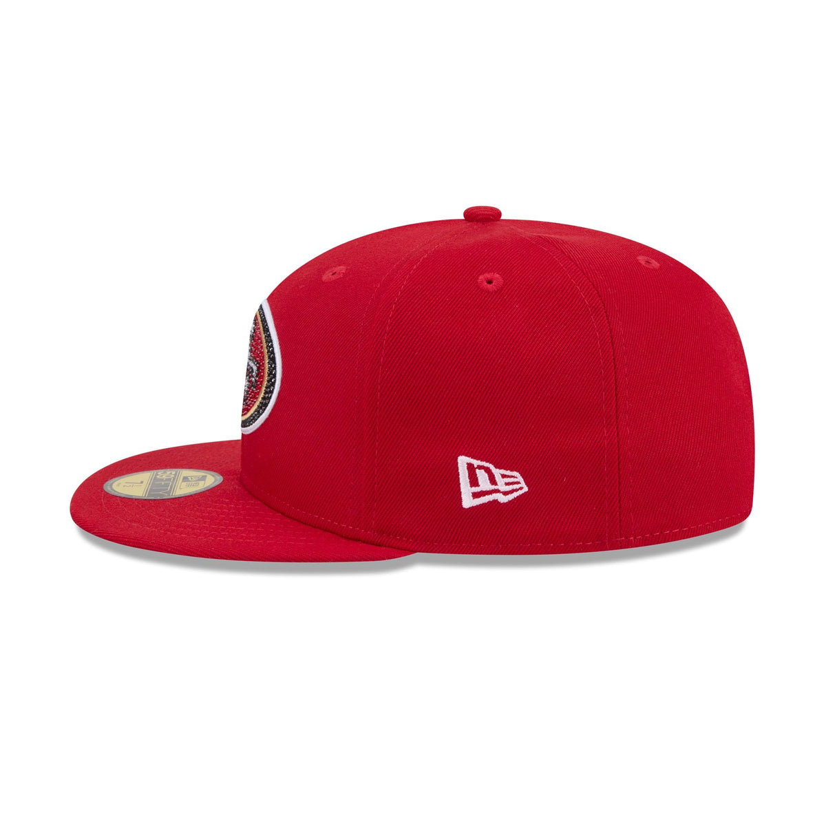 San Francisco 49ers Rhinestone Badge 59FIFTY Fitted Hat