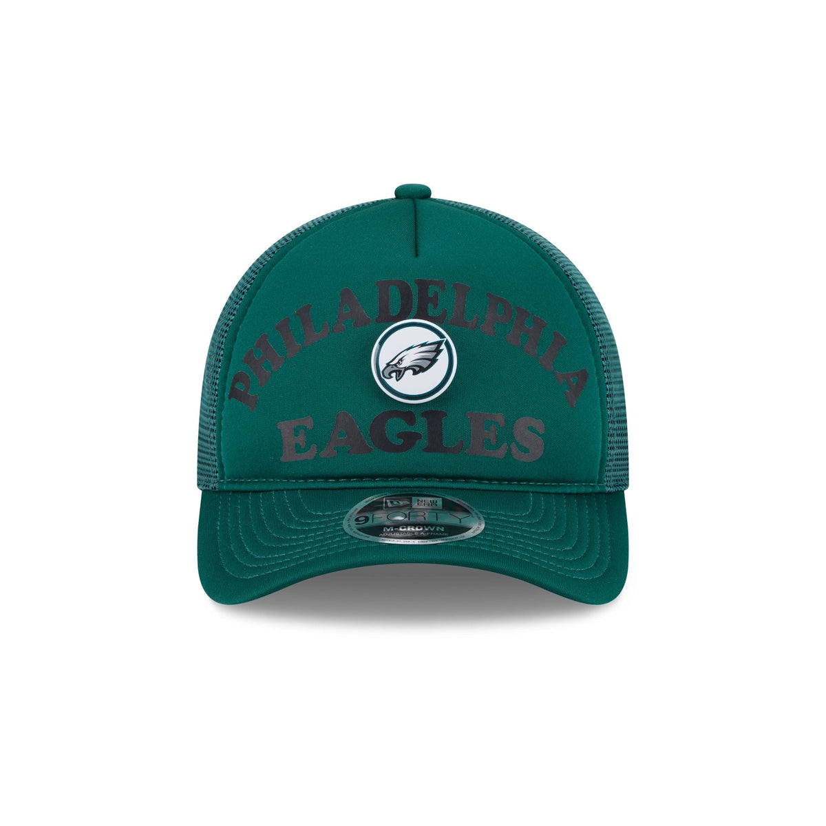 Philadelphia Eagles Button 9FORTY M-Crown A-Frame Trucker Hat