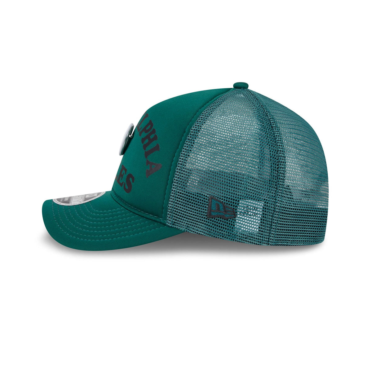 Philadelphia Eagles Button 9FORTY M-Crown A-Frame Trucker Hat