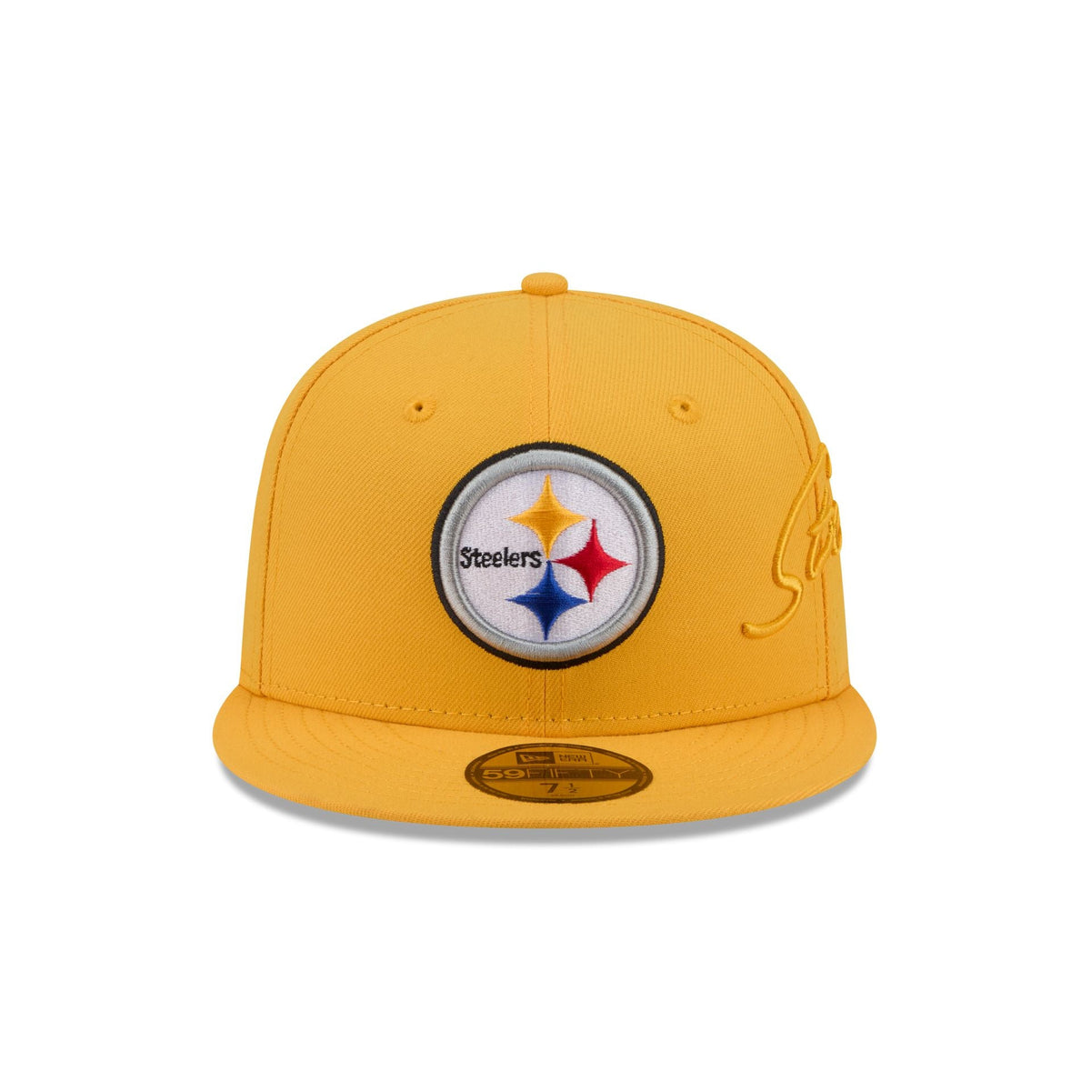 Pittsburgh Steelers Side Script 59FIFTY Fitted Hat