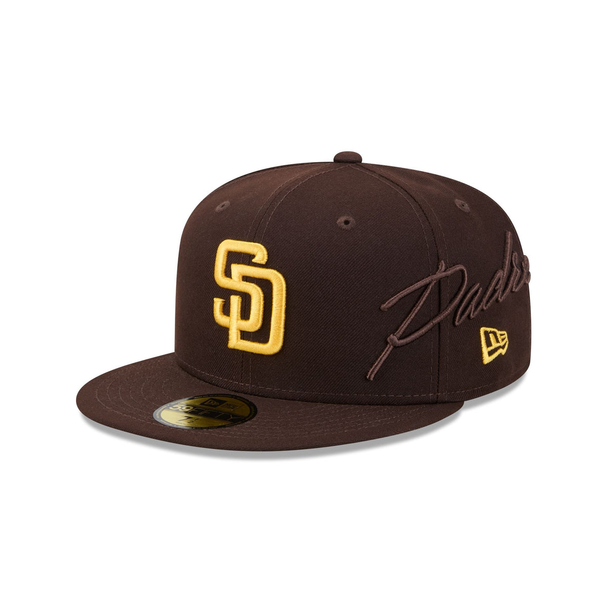 San Diego Padres Side Script 59FIFTY Fitted Hat