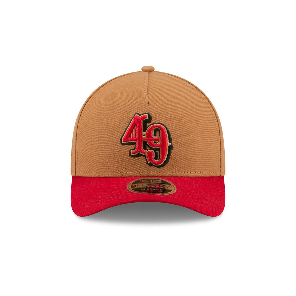 San Francisco 49ers Deceptor Bronze 9FORTY M-Crown A-Frame Snapback Hat