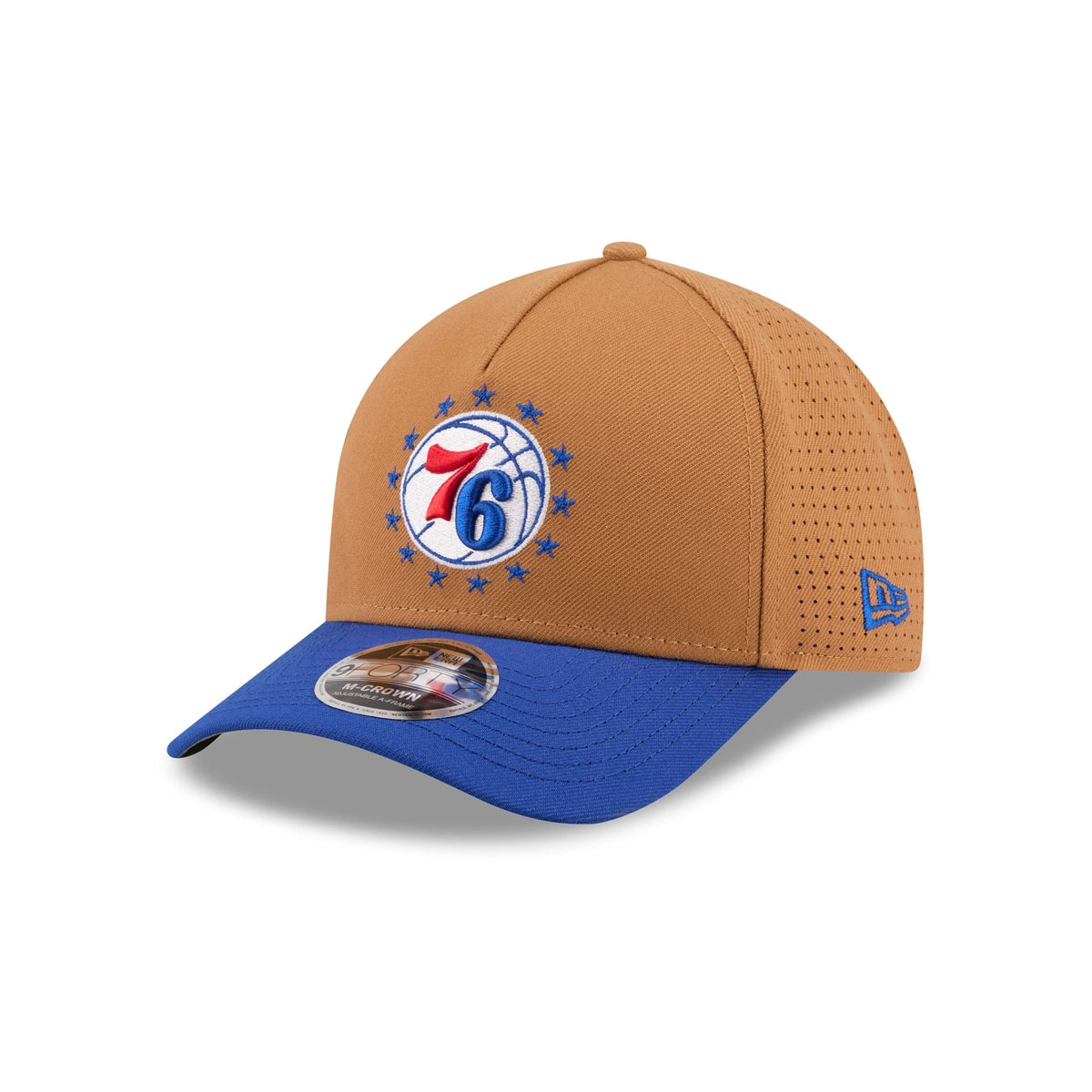 Philadelphia 76ers Deceptor Bronze 9FORTY M-Crown A-Frame Snapback Hat