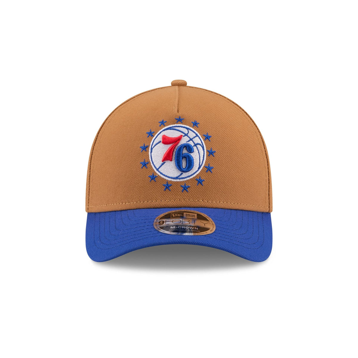 Philadelphia 76ers Deceptor Bronze 9FORTY M-Crown A-Frame Snapback Hat
